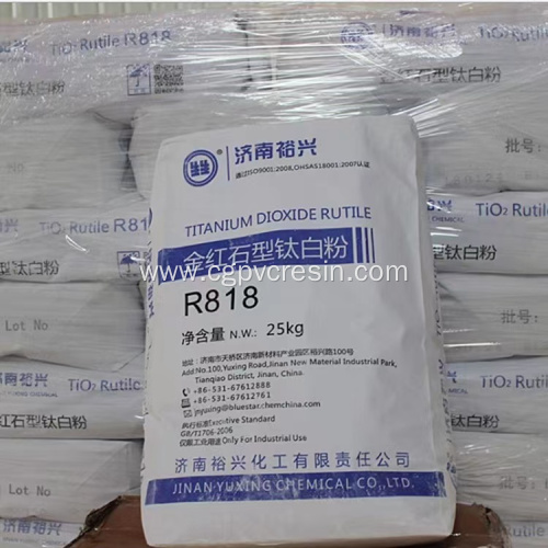 Yuxing Chemical Titanium Dioxide R818 R838 R868 R878